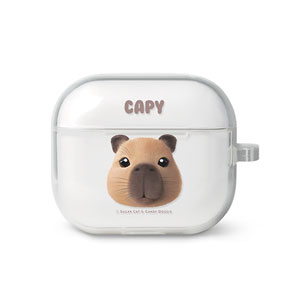 Capybara the Capy Face AirPods 3 TPU Case