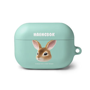 Haengbok the Rex Rabbit Face AirPod PRO Hard Case