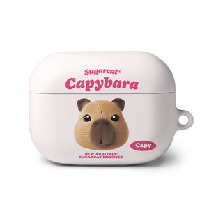 Capybara the Capy TypeFace AirPod PRO Hard Case