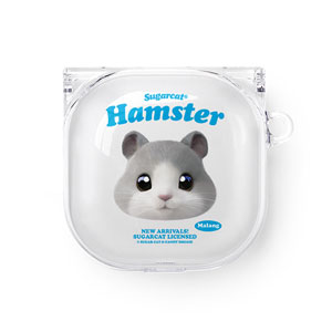 Malang the Hamster TypeFace Buds Pro/Live Clear Hard Case