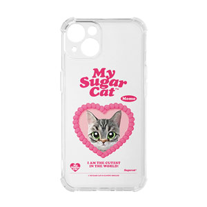 Momo the American shorthair cat MyHeart Shockproof Jelly/Gelhard Case
