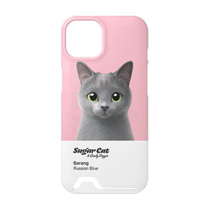 Sarang the Russian Blue Colorchip Under Card Hard Case