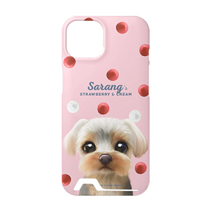 Sarang the Yorkshire Terrier’s Strawberry &amp; Cream Under Card Hard Case
