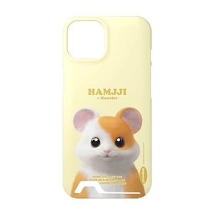 Hamjji the Hamster Retro Under Card Hard Case