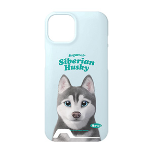 Howl the Siberian Husky Type Under Card Hard Case