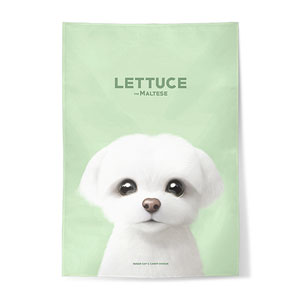 Lettuce the Meltese Fabric Poster