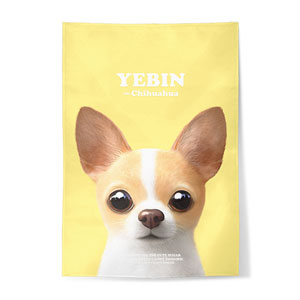 Yebin the Chihuahua Retro Fabric Poster