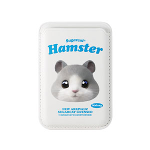Malang the Hamster TypeFace Magsafe Card Wallet