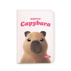 Capybara the Capy Type Passport Case