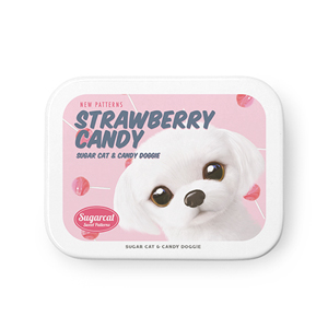 Doori’s Strawberry Candy New Patterns Tin Case MINIMINI