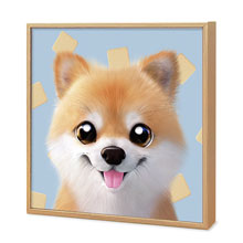 Tan the Pomeranian’s Biscuit Artframe
