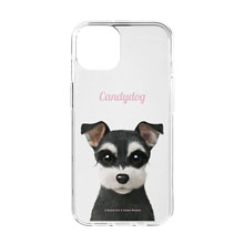 Jini the Schnauzer Simple Clear Jelly Case