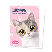Merry’s Unicorn New Patterns Postcard
