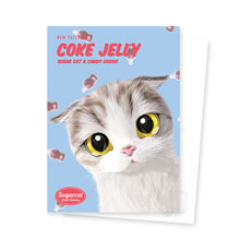 Zero’s Coke Jelly New Patterns Postcard
