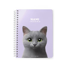 Nami the Russian Blue Spring Note