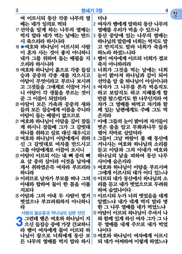 큰글자 성경전서 NKR72EAM 대합본 (투톤다크브라운) 개역개정 새찬송가 천연가죽성경책