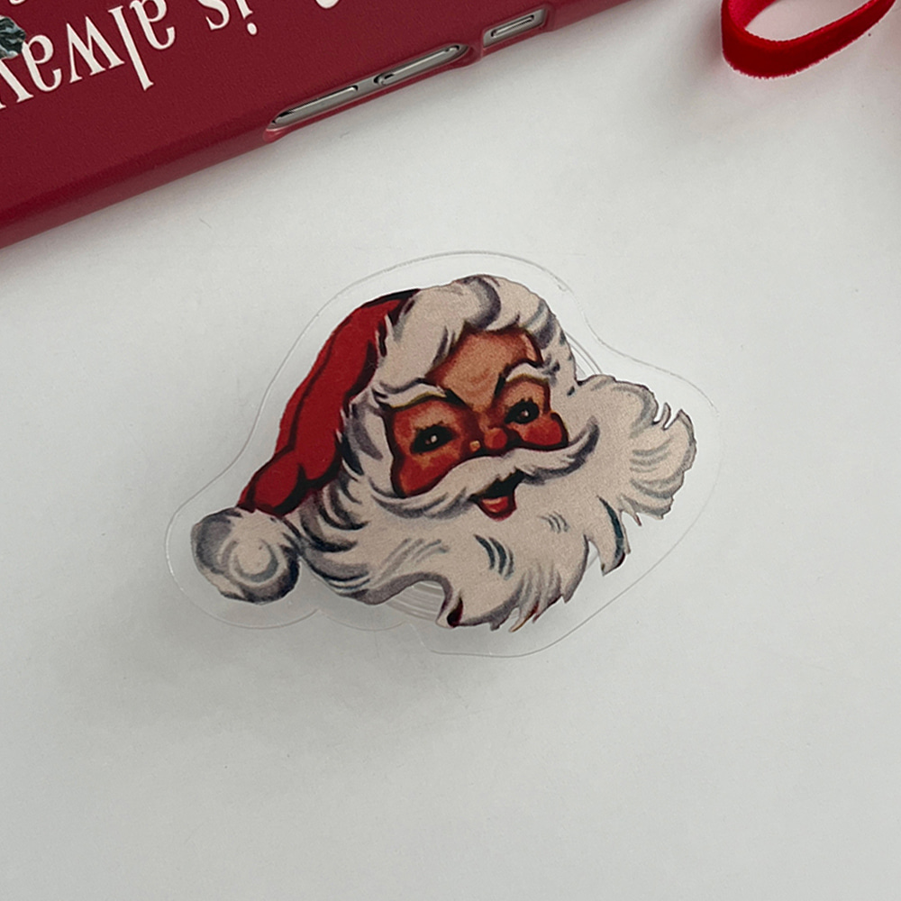 vintage santa clause 디자인 [아크릴스마트톡]