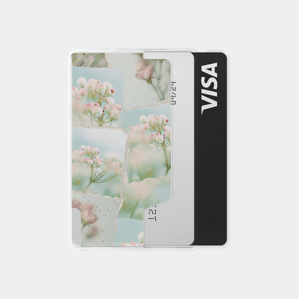 dreamy floral collage 디자인 [맥세이프 카드지갑]