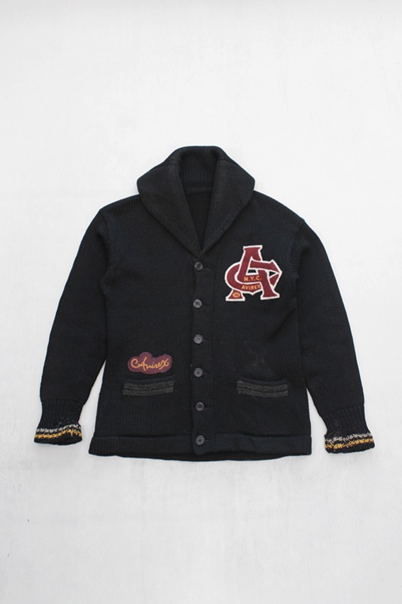 80s Avirex N.Y.C Varsity cardigan