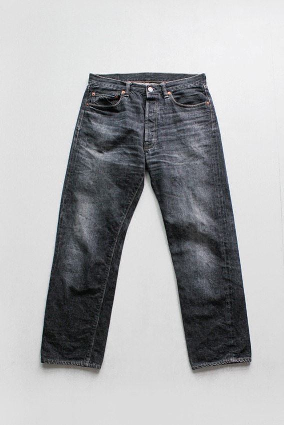 Warehouse 1100 Black Selvedge Denim (32 )