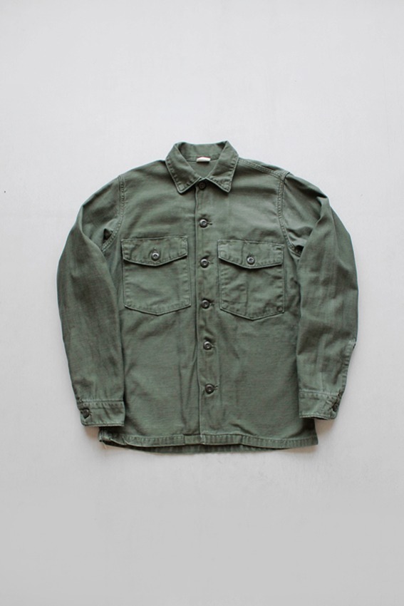 60s OG-107 Fatigue shirt (14 1/2 x 33)