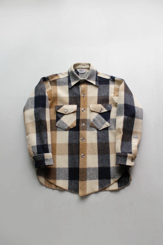 60s Woolrich Heavy Wool Shirt (M)