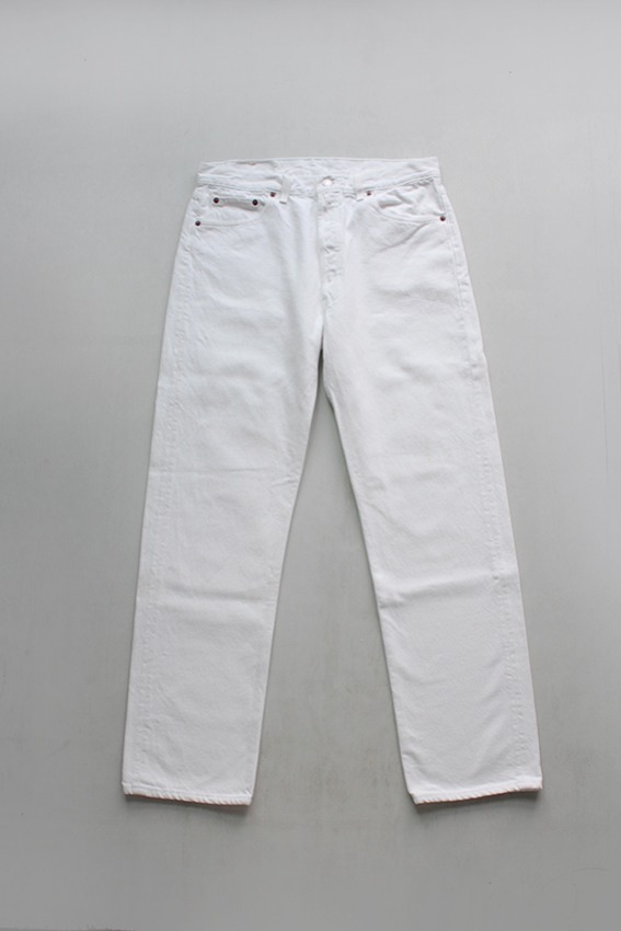 US Made, 90s Levis 501 White Denim (36X32 / 실제 33x31)