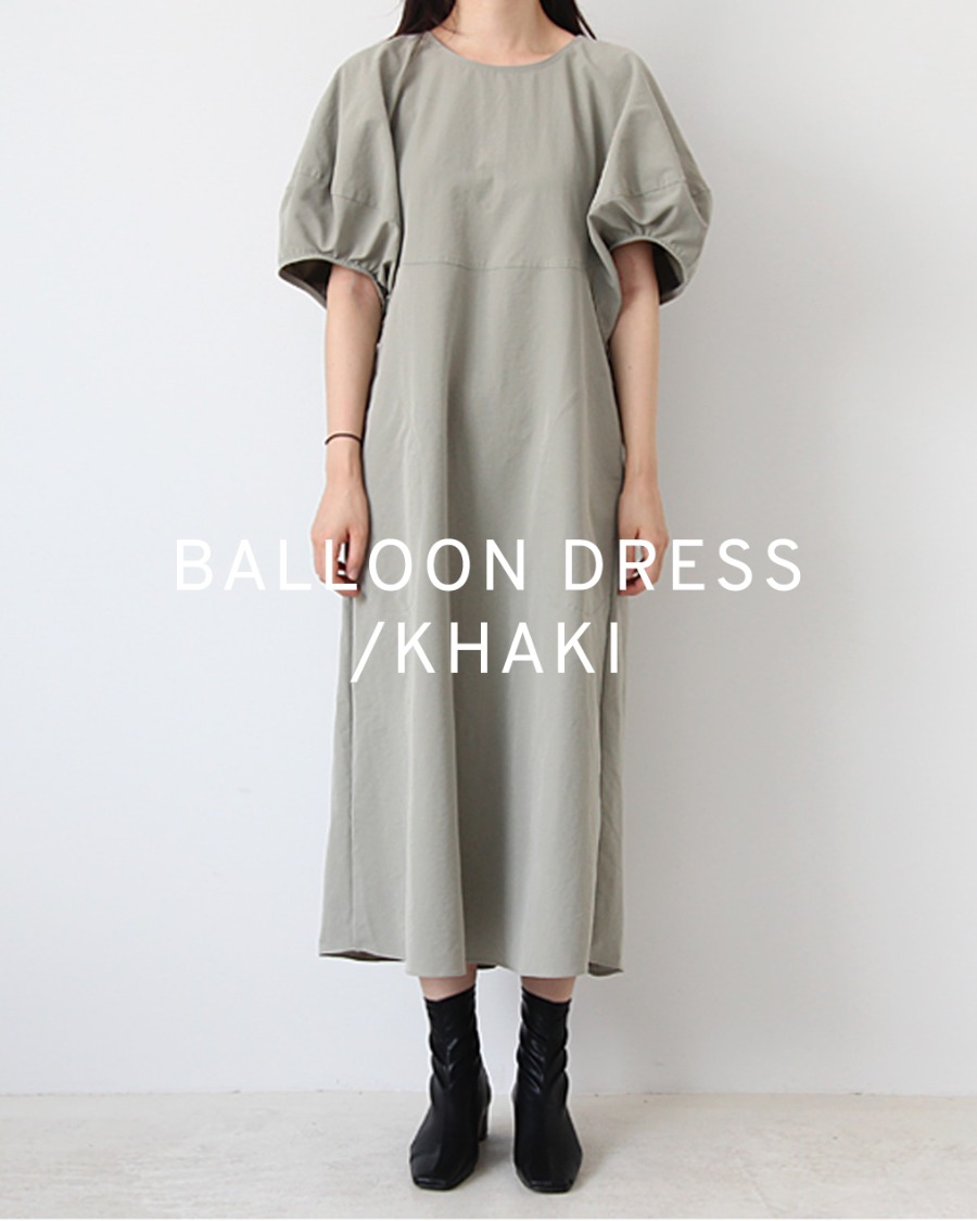 [단독 / 누적 4천장 돌파] BALLOON PUFF DRESS