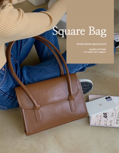 스퀘어 숄더 BAG