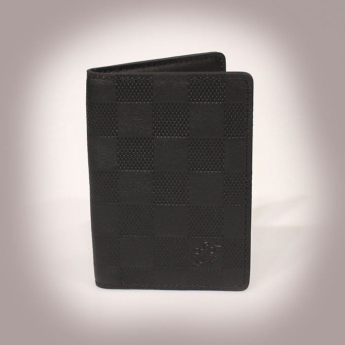 Louis Vuitton(루이비통) N63012 다미에 인피니 레더 오닉스 포켓 오거나이저 카드지갑