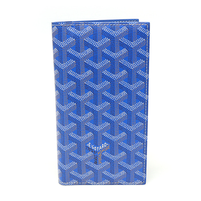 Goyard(고야드) APMROCH2-10 블루 스페셜 컬러 고야딘 캔버스 생로슈 장지갑