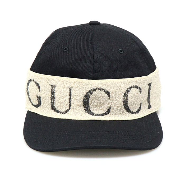 Gucci(구찌) 492545 블랙 헤드 밴드 볼캡 야구 모자 L