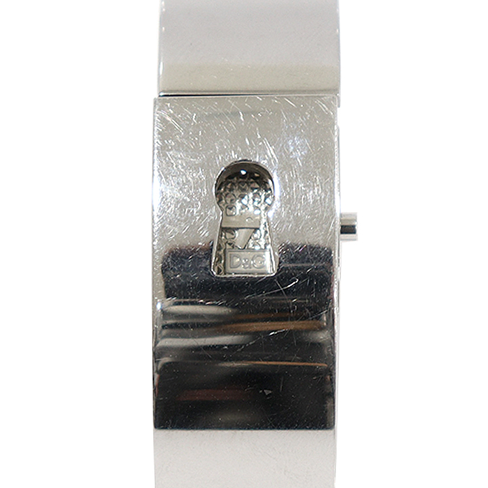 Dolce&amp;Gabbana(돌체앤가바나) DW0252 18MM 스틸 쿼츠 SPY ME 크리스탈 뱅글 팔찌 여성 시계