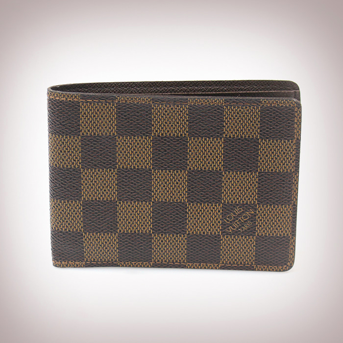 Louis Vuitton(루이비통) N60895 다미에 에벤 캔버스 멀티플 월릿 반지갑