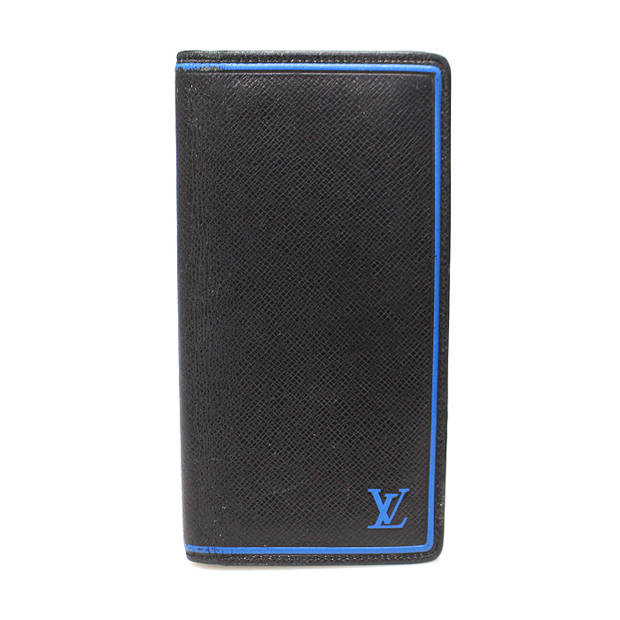 Louis Vuitton(루이비통) M63300 블랙 타이가 레더 브라짜 월릿 장지갑