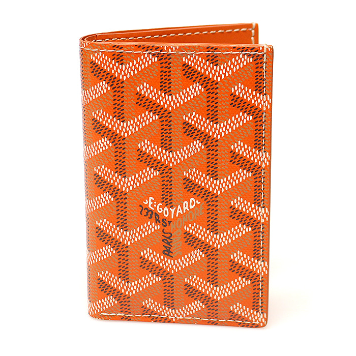 Goyard(고야드) APMPIERRE-07 오렌지 스페셜 컬러 생피에르 카드 홀더 지갑