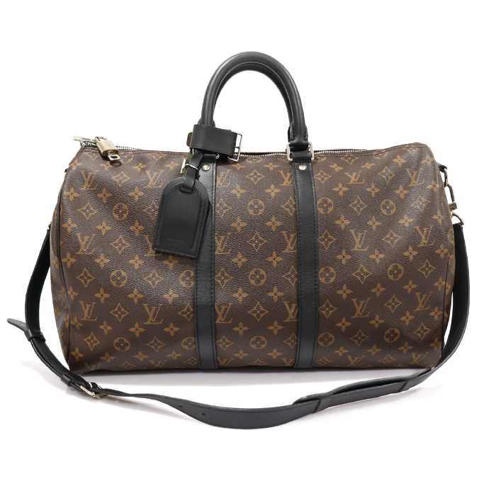 Louis Vuitton(루이비통) M56711 모노그램 마카사르 캔버스 키폴 반둘리에 45 여행용 가방 2WAY