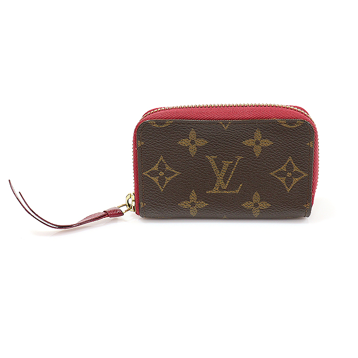 Louis Vuitton(루이비통) M61299 푸시아 모노그램 캔버스 지피 멀티 카르트 아코디언 카드 지갑
