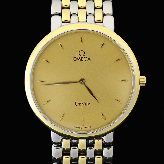 Omega(오메가) 7200.11 18K 옐로우 골드 콤비 쿼츠 드빌 남성용 시계