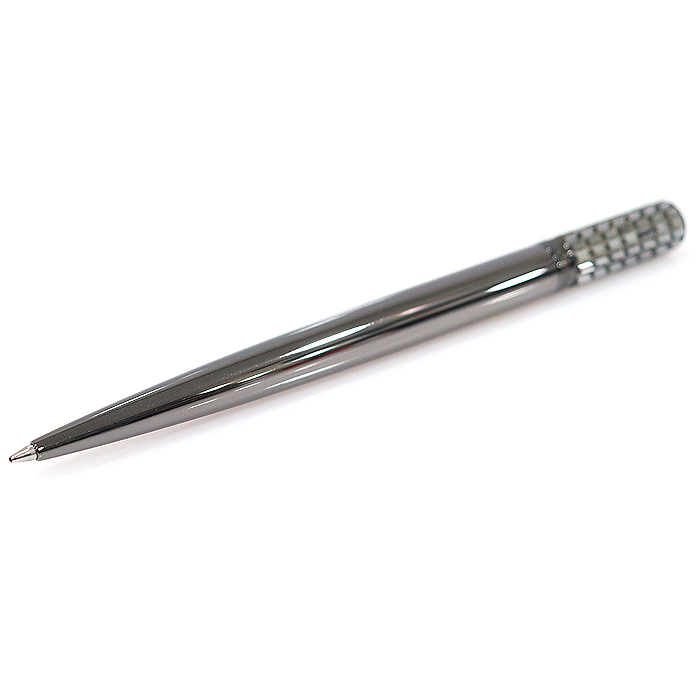 Swarovski (Swarovski) 5637773 Black Lacquer Black Crystal Decoration Ballpoint Pen