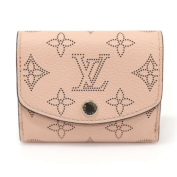 Louis Vuitton M67499 Magnolia Pink Mahina Leather Iris XS Wallet Half Wallet