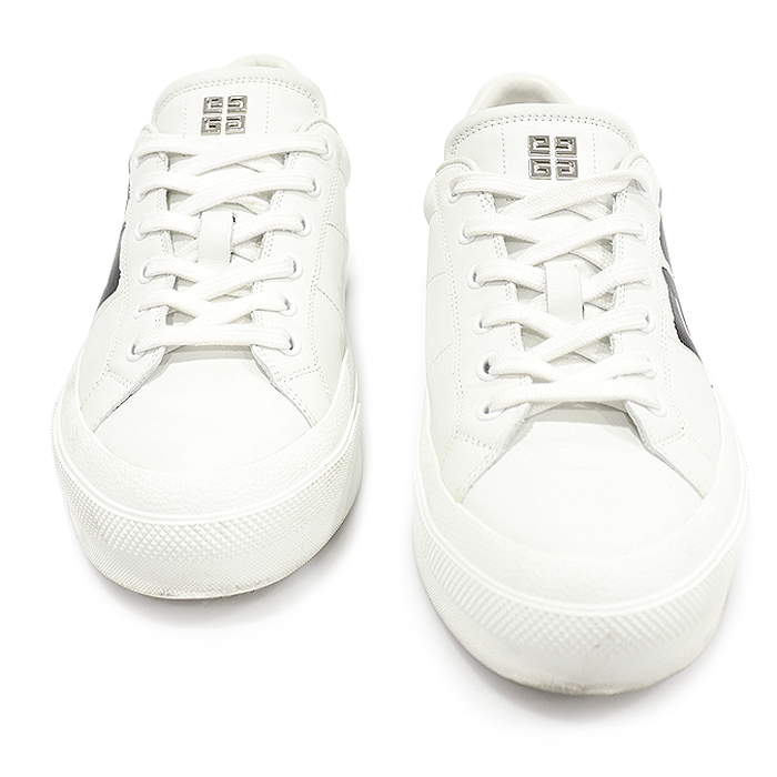 Givenchy (local time) BH005VH13P-116 White Carp Skin 4G City Sports Men&#039;s Sneakers 42