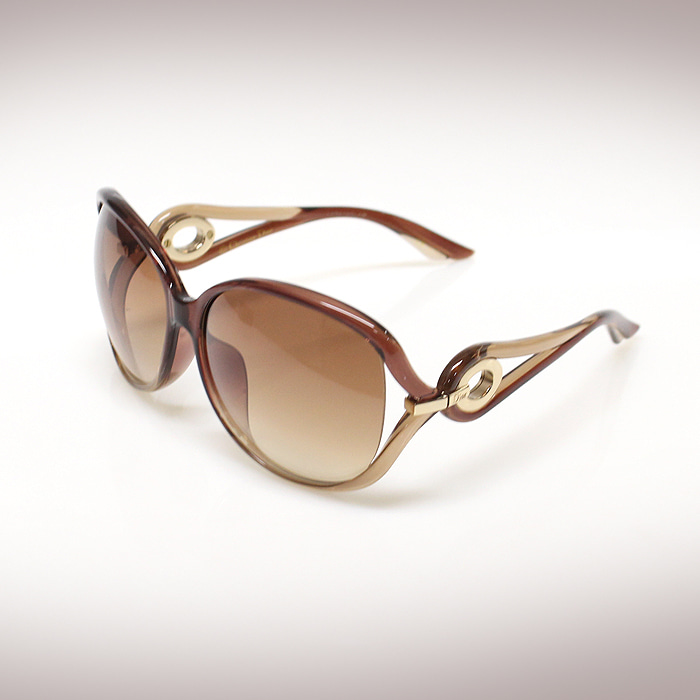 Dior(크리스챤디올) DIORVOLUTE2F 브라운 프레임 금장 장식 선글라스