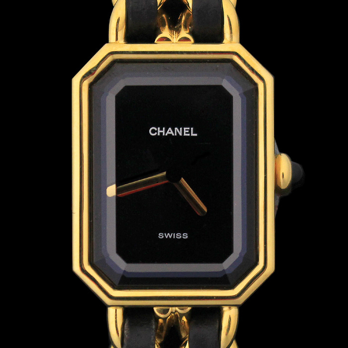 Chanel(샤넬) H0001 블랙 금장 체인 프리미에르 락 S사이즈 시계
