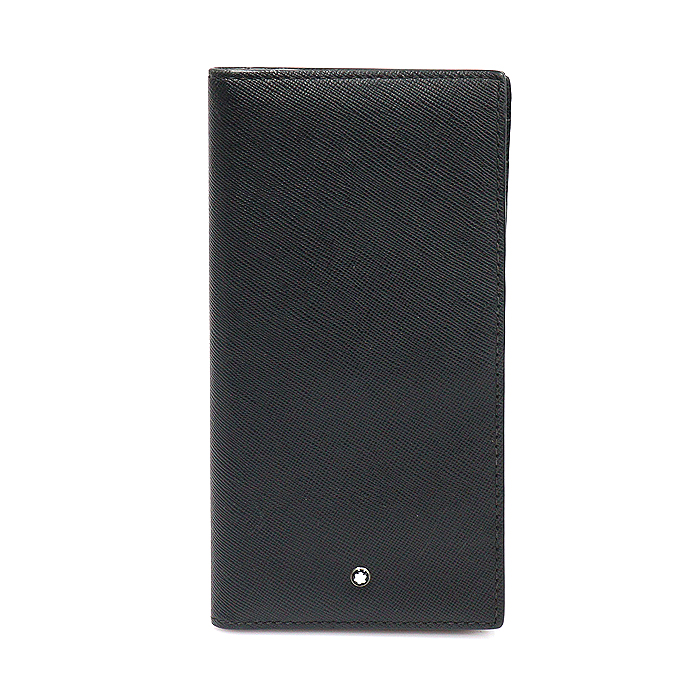 Montblanc 113207 Black Sartorial Leather 12CC View Pocket Long wallet