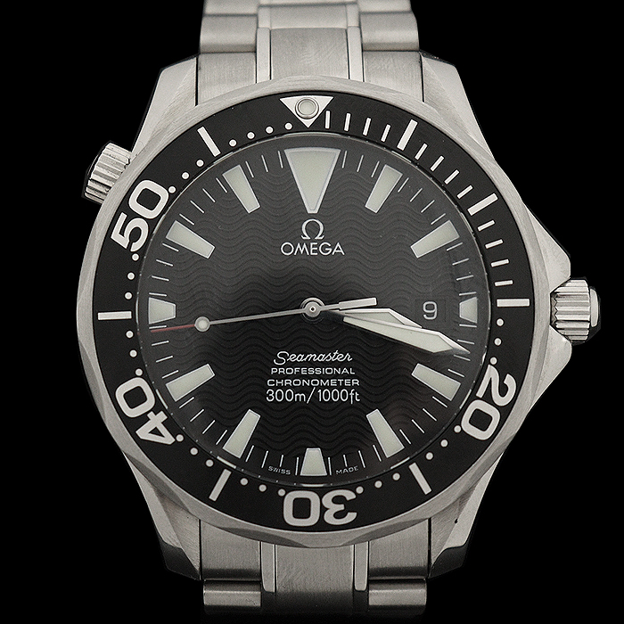 Omega (2254.50.00) 41MM Steel Automatic Seamaster Chronometer 300M Men&#039;s Clock