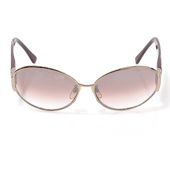 Givenchy SGV174S Metal Frame Crystal 4G Logo Women&#039;s Sunglasses