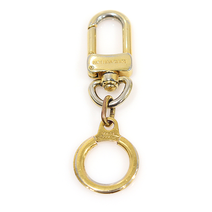 Louis Vuitton (Louis Vuitton) M62694 Gold Length Bolt Back Charm Key Holder