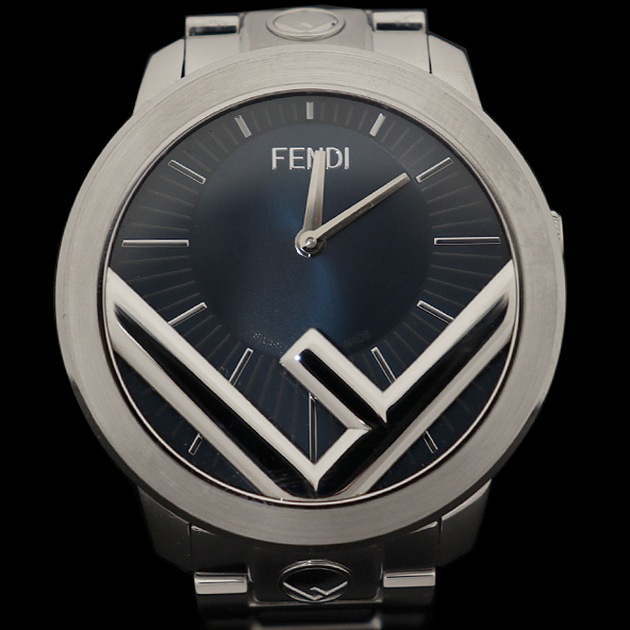 Fendi (Fendi) F71101300071000L 41MM Steel Quartz Fis Fendi RUN AWAY Men&#039;s Watch