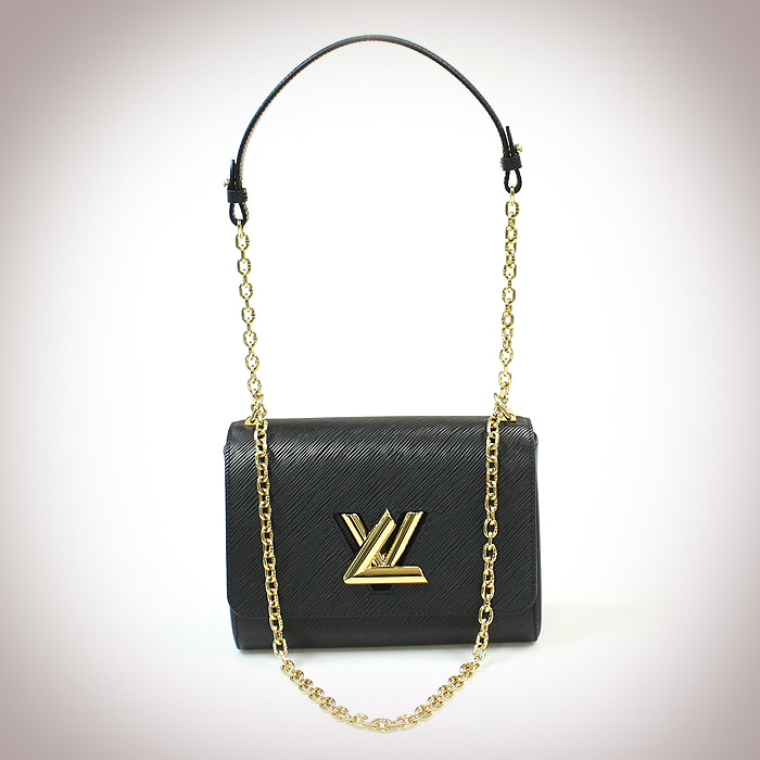 Louis Vuitton(루이비통) M54804 블랙 에삐 레더 금장 트위스트 MM 숄더백